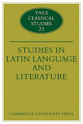 Studies in Latin Language and Literature