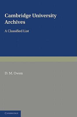 Cambridge University Archives