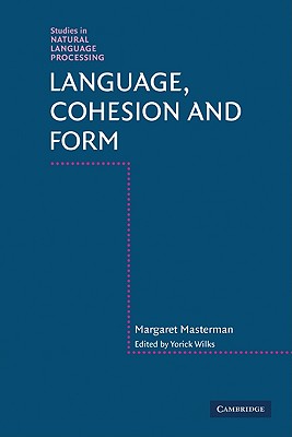 Language, Cohesion and Form