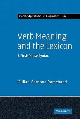 Verb Meaning and the Lexicon