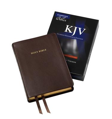 KJV Clarion Reference Bible, Brown Calfskin Leather, KJ485:X Brown Calfskin Leather