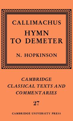 Callimachus: Hymn to Demeter