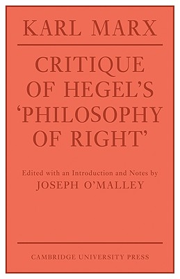 Critique of Hegel's 'Philosophy Of Right'