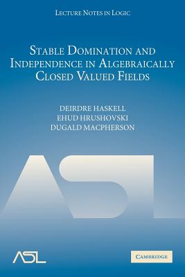 Stable Domination and Independence in Algebraically Closed Valued Fields