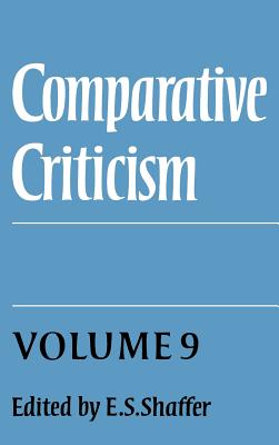 Comparative Criticism: Volume 9, Cultural Perceptions and Literary Values