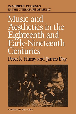 Music and Aesthetics in the Eighteenth and Early Nineteenth Centuries