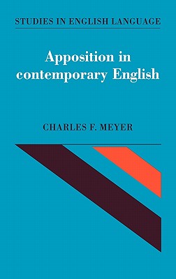 Apposition in Contemporary English