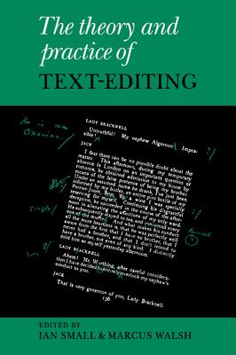 The Theory and Practice of Text-Editing