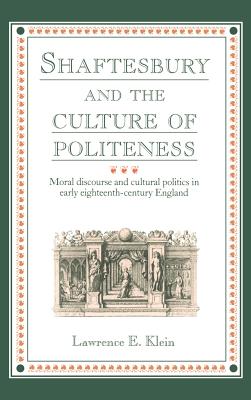 Shaftesbury and the Culture of Politeness