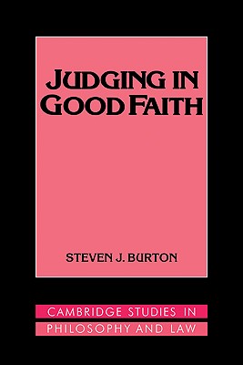 Judging in Good Faith