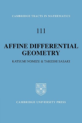 Affine Differential Geometry