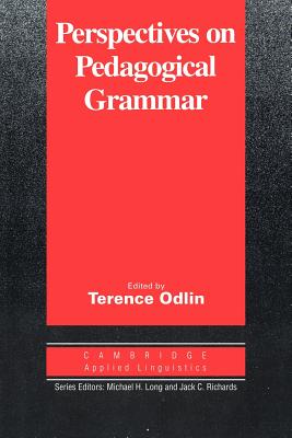 Perspectives on Pedagogical Grammar