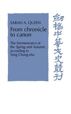 From Chronicle to Canon