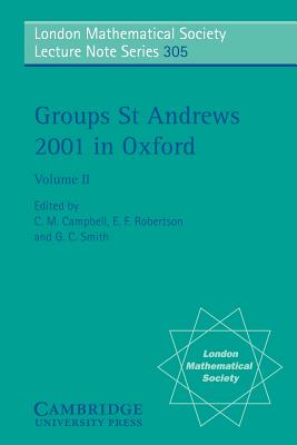 Groups St Andrews 2001 in Oxford: Volume 2