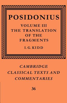 Posidonius: Volume 3, The Translation of the Fragments