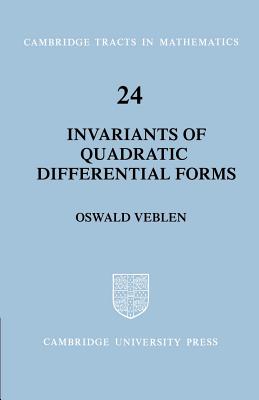 Invariants of Quadratic Differential Forms