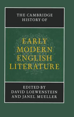 The Cambridge History of Early Modern English Literature