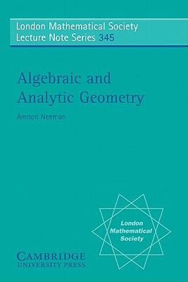 Algebraic and Analytic Geometry