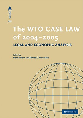 The WTO Case Law of 2004-5