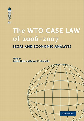 The WTO Case Law of 2006-7