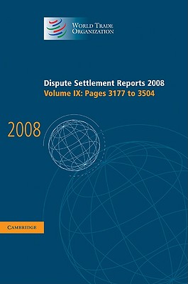 Dispute Settlement Reports 2008: Volume 9, Pages 3177-3504