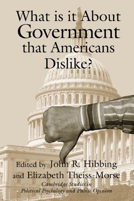 What Is it about Government that Americans Dislike?