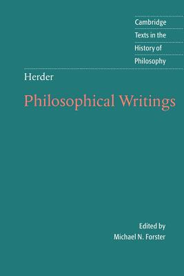 Herder: Philosophical Writings