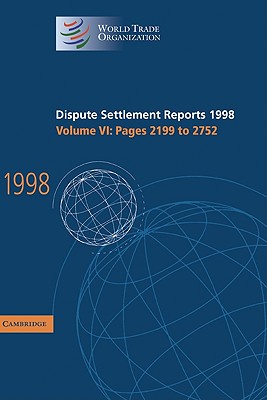 Dispute Settlement Reports 1998: Volume 6, Pages 2199-2752