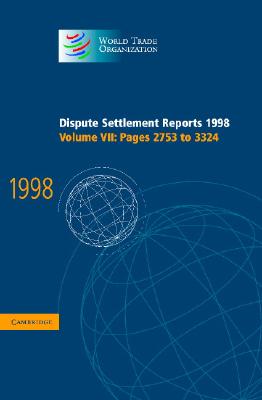 Dispute Settlement Reports 1998: Volume 7, Pages 2753-3324