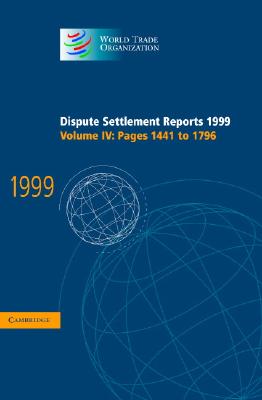 Dispute Settlement Reports 1999: Volume 4, Pages 1441-1796