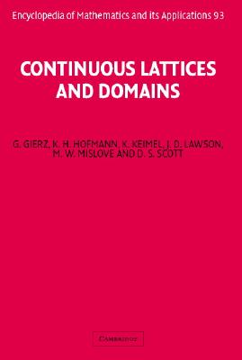 Continuous Lattices and Domains