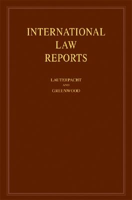 International Law Reports: Volume 134