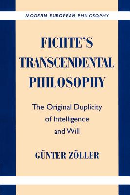 Fichte's Transcendental Philosophy