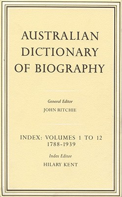 Australian Dictionary of Biography Index