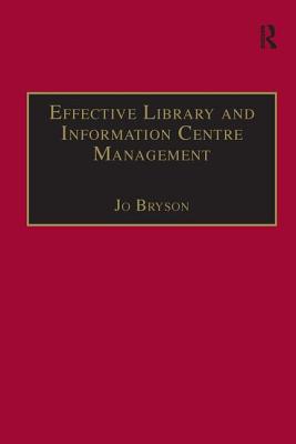 Effective Library and Information Centre Management