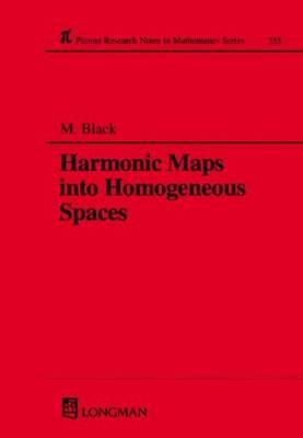 Harmonic Maps Into Homogeneous Spaces