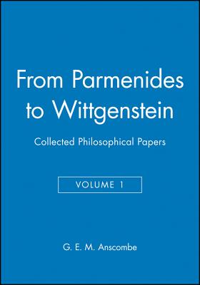 From Parmenides to Wittgenstein, Volume 1