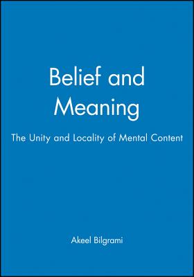 Belief and Meaning