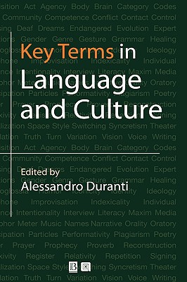 Key Terms in Language and Culture