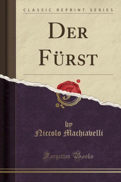 Der Furst (Classic Reprint)