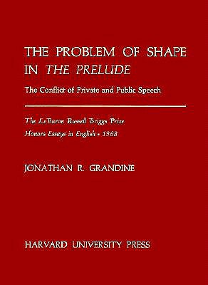 The Problem of Shape in The Prelude