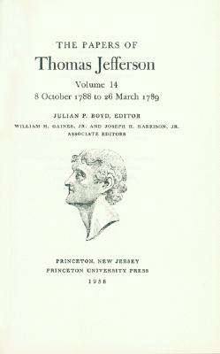 The Papers of Thomas Jefferson, Volume 14