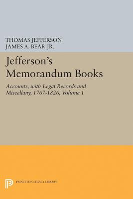 Jefferson's Memorandum Books, Volume 1