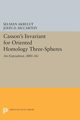 Casson's Invariant for Oriented Homology Three-Spheres