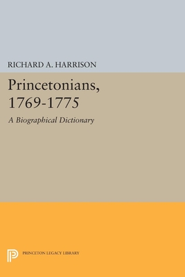 Princetonians, 1769-1775