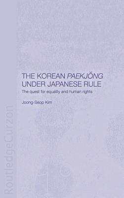 The Korean Paekjong Under Japanese Rule