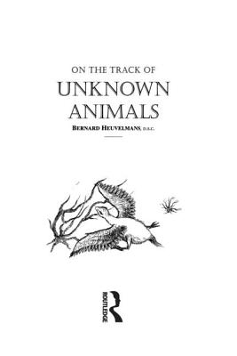 On The Track Of Unknown Animals