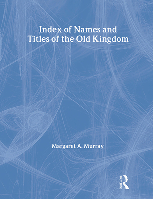 Index Of Names & Titles Of The
