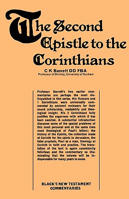 Second Epistle to the Corinthians