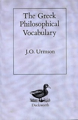 The Greek Philosophical Vocabulary